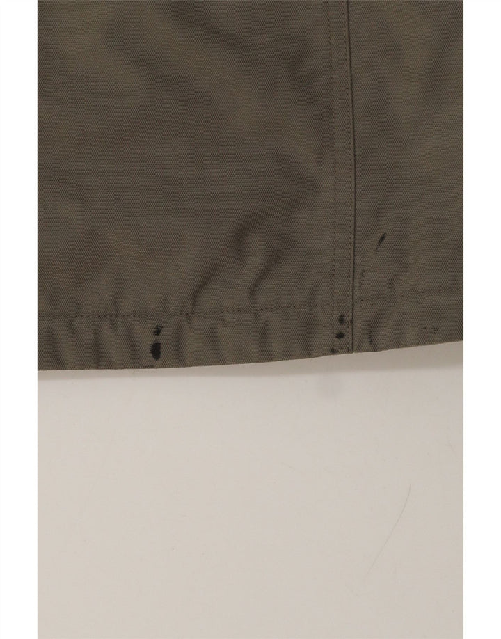 Γυναικείο παλτό Adidas με κουκούλα UK 14 Medium Grey Polyester
