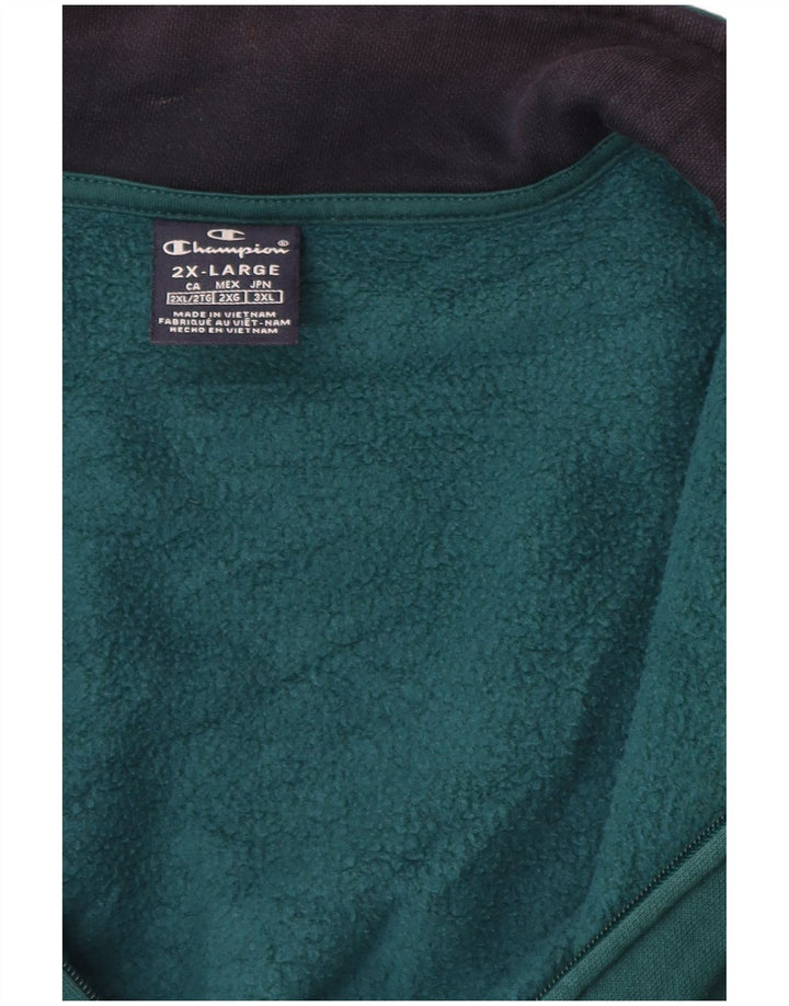 Ανδρική φόρμα Champion Top Jacket 2XL Green Colourblock