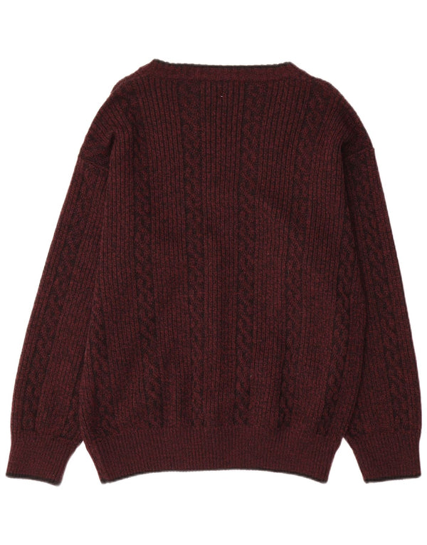 Γυναικεία ζακέτα Rinaldi UK 14 Large Maroon Wool