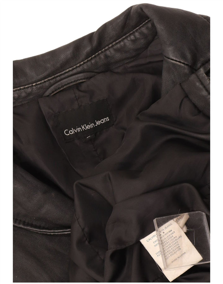 Calvin Klein Γυναικείο σακάκι με 1 κουμπί UK 12 Medium Black Classic