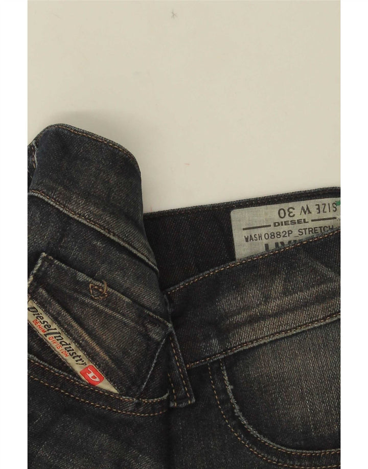 Diesel Γυναικείο Slim Jeans W30 L28 Μπλε Βαμβακερό