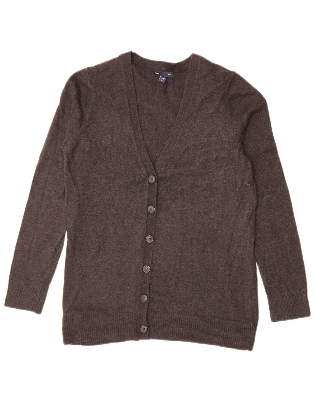 Γυναικείο πουλόβερ Gap Cardigan UK 14 μεσαίο γκρι βαμβακερό