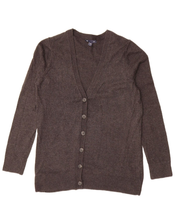 Γυναικείο πουλόβερ Gap Cardigan UK 14 μεσαίο γκρι βαμβακερό