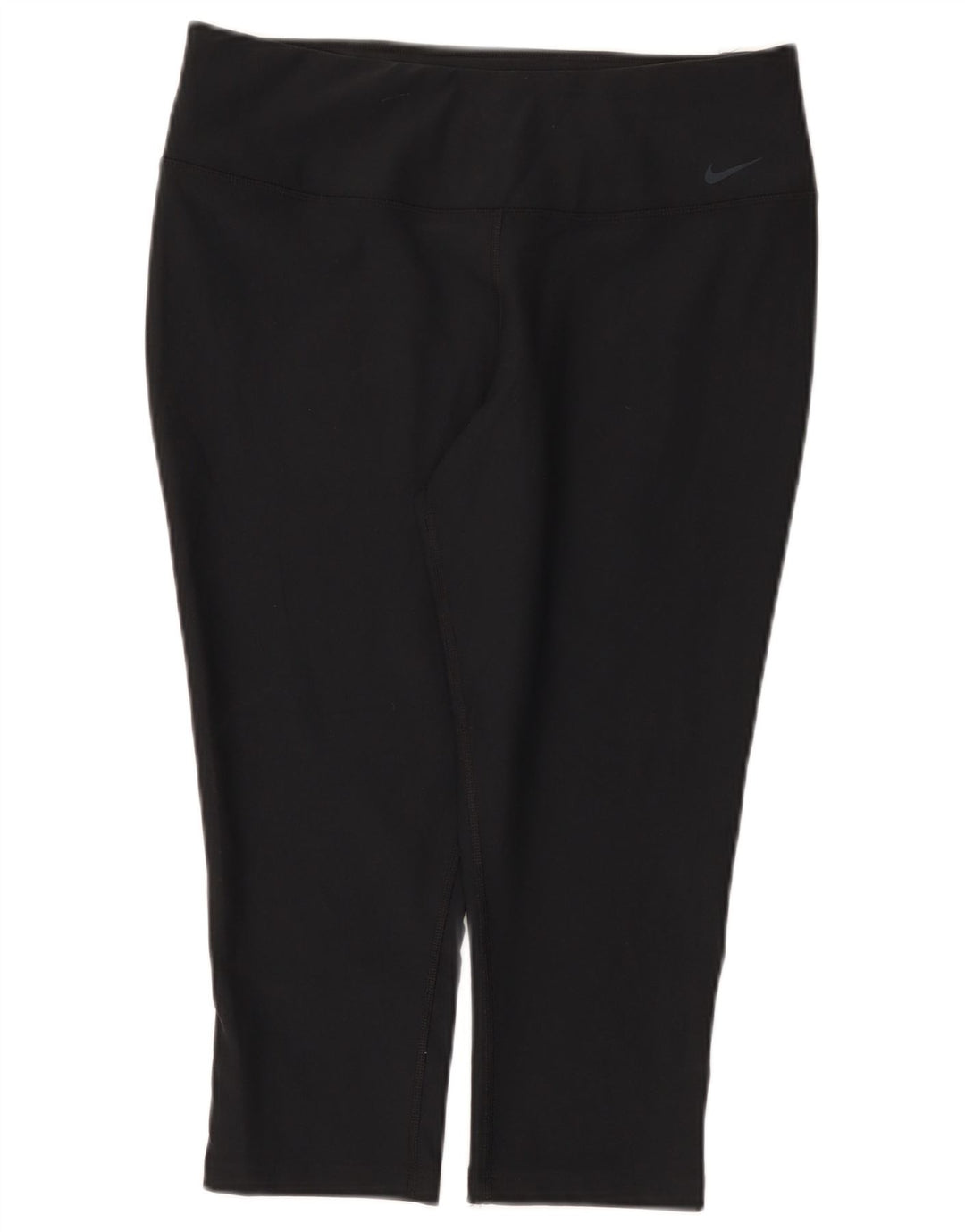 Γυναικείο κολάν Nike Dri Fit Capri UK 14 Μεγάλο μαύρο πολυεστέρα