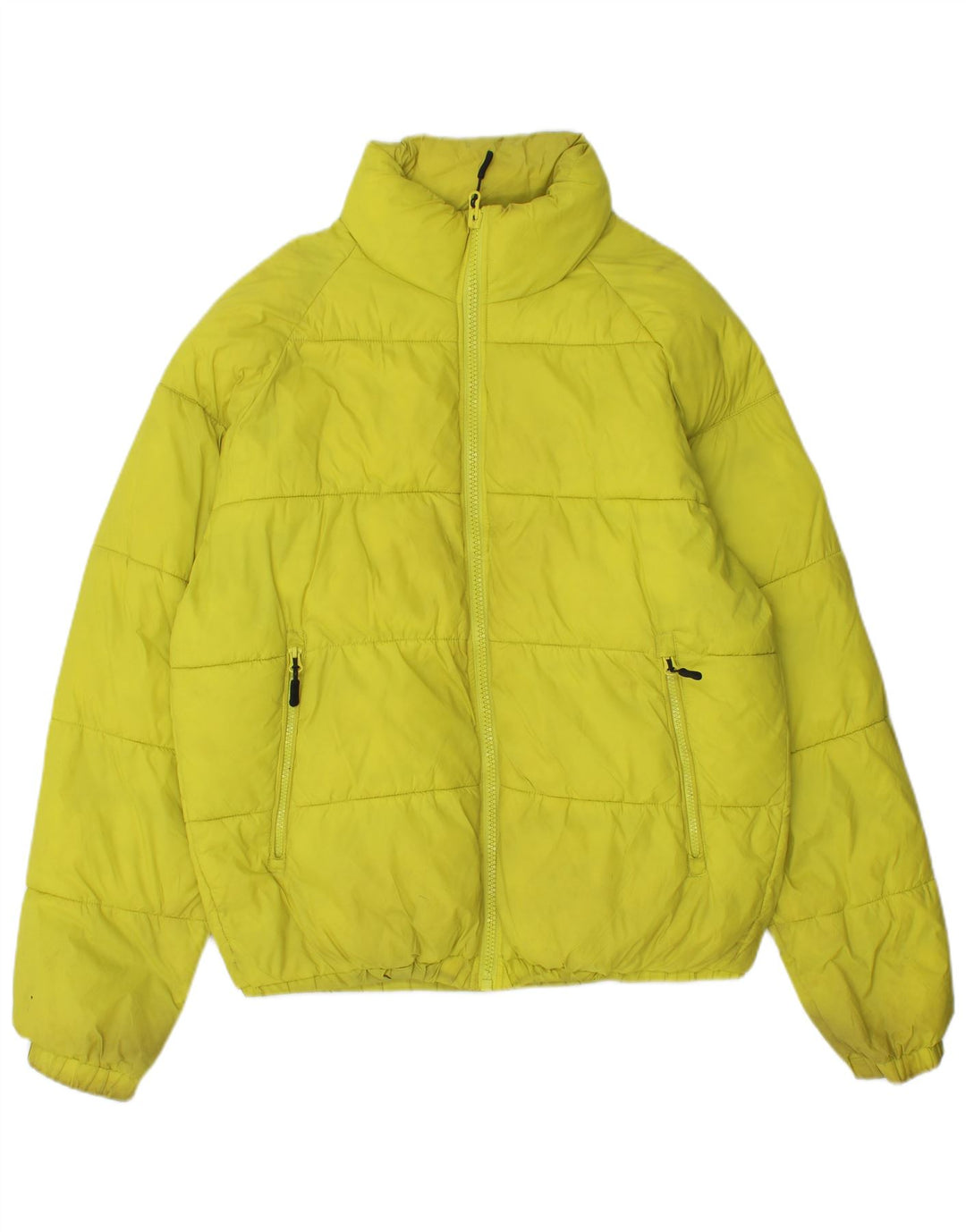 Zara Ανδρικό μπουφάν με επένδυση UK 36 Small Yellow Polyester