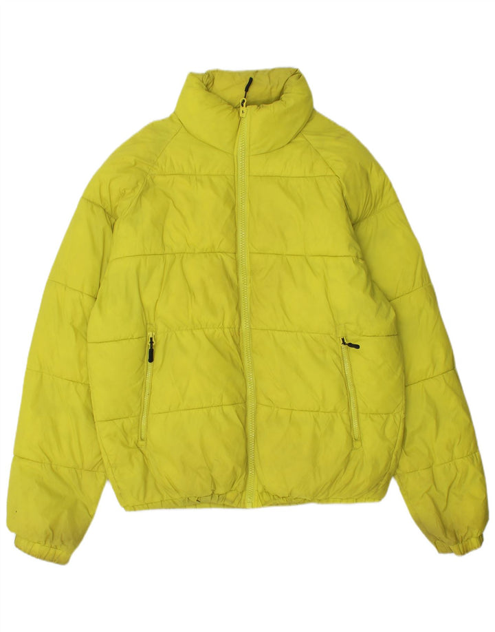 Zara Ανδρικό μπουφάν με επένδυση UK 36 Small Yellow Polyester