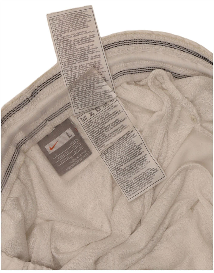 Ανδρικό αθλητικό σορτς Nike UK 34/36 μεγάλο λευκό πολυεστέρα