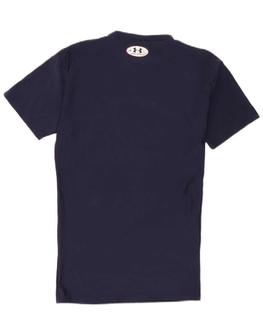 Under Armour Ανδρικό T-Shirt Top Large Navy Blue Polyester