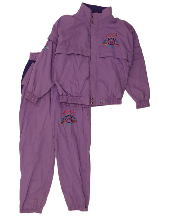 Ανδρική φόρμα Reusch Graphic Full Tracksuit XL Purple Polyester