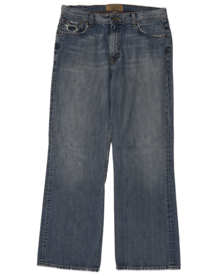 BKE Ανδρικό Tyler Bootcut Jeans W33 L32 Μπλε βαμβακερό