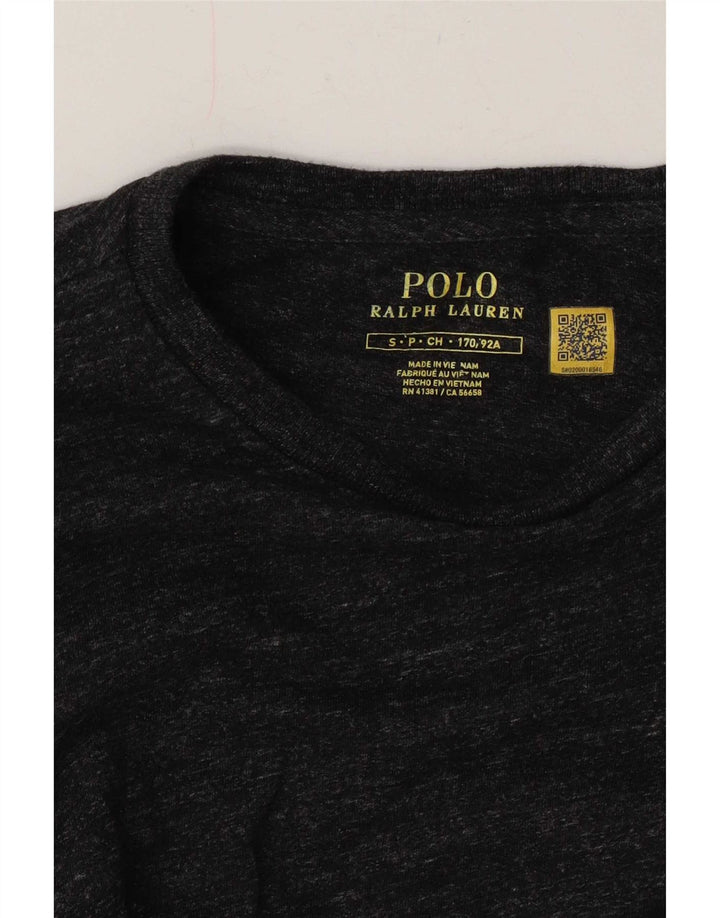Polo Ralph Lauren Ανδρικό μακρυμάνικο μπλουζάκι με μικρό γκρι φλύκταινα