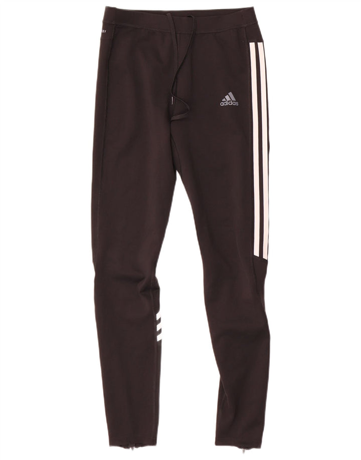 Adidas Γυναικεία φόρμα Aeroready Παντελόνι UK 14 Μεσαίου Μαύρου Πολυεστέρα