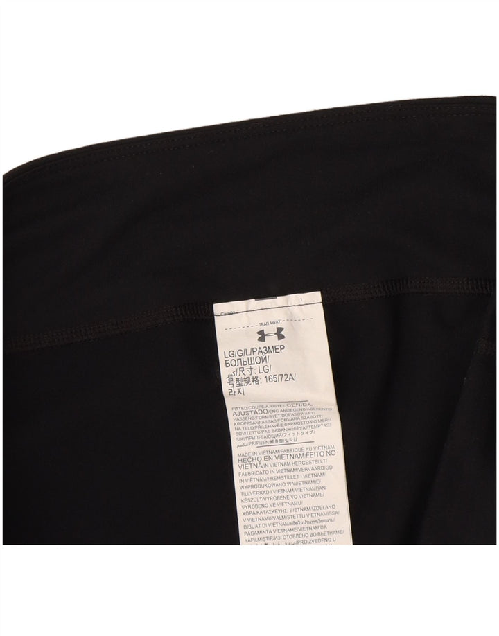 Under Armour Γυναικεία Κάπρι Κολάν UK 16 Large Μαύρο Πολυεστέρας