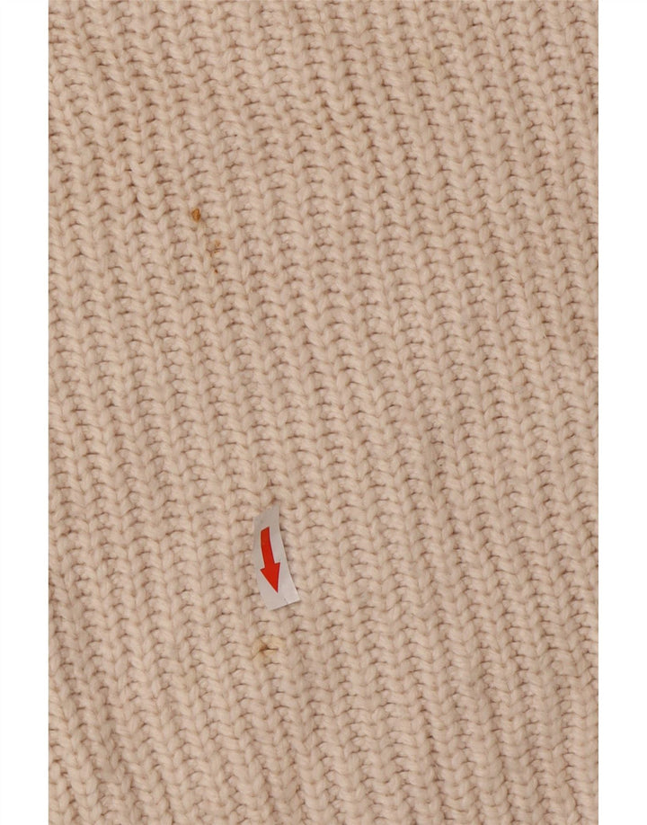 Marks & Spencer Γυναικείο πουλόβερ με λαιμόκοψη UK 14 Medium Off White