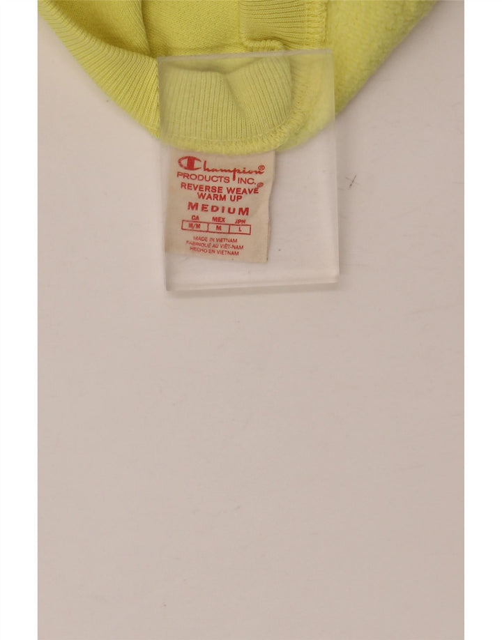 CHAMPION Γυναικεία φούτερ Reverse Weave Crop Jumper UK 14 Medium Yellow