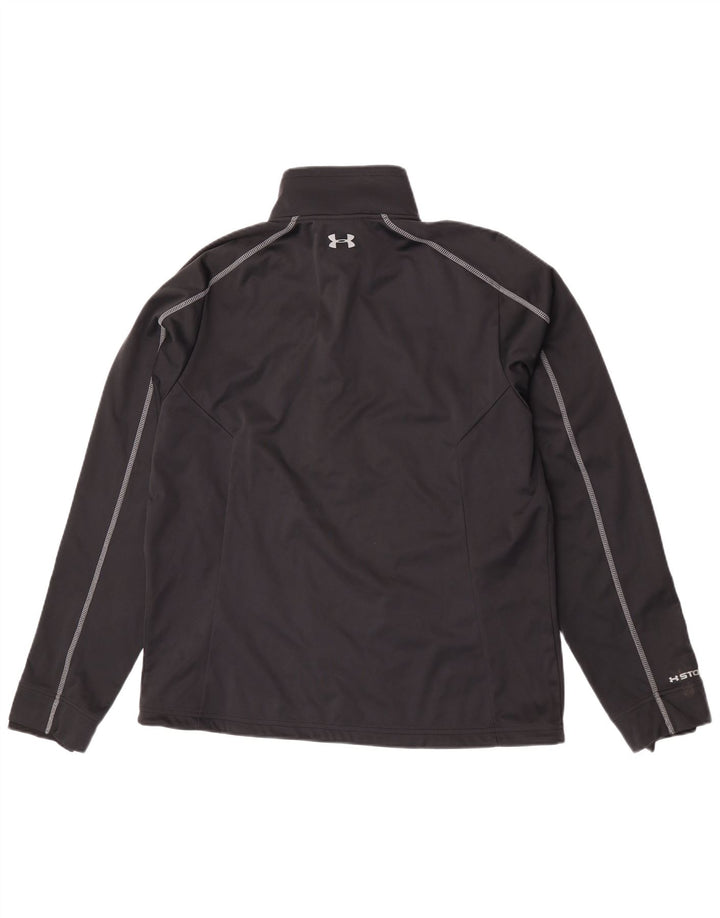 Ανδρική φόρμα πουλόβερ με φερμουάρ Under Armour Top Large Μαύρο Πολυεστέρας