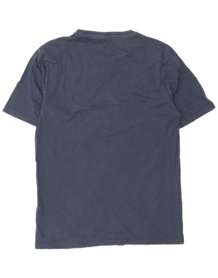 Ανδρικό T-Shirt Ellesse Top Medium Navy Blue Βαμβακερό