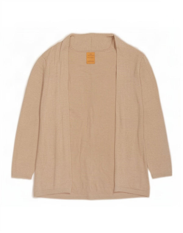 Zara Girls Ζακέτα πουλόβερ κανονικής εφαρμογής 9-10 ετών Μπεζ βισκόζη Classic