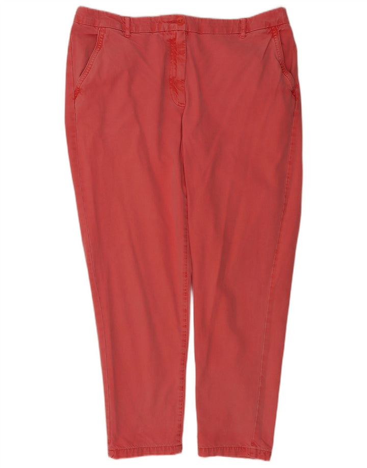 Marks & Spencer Γυναικείο Slim παντελόνι Chino W36 L29 Κόκκινο