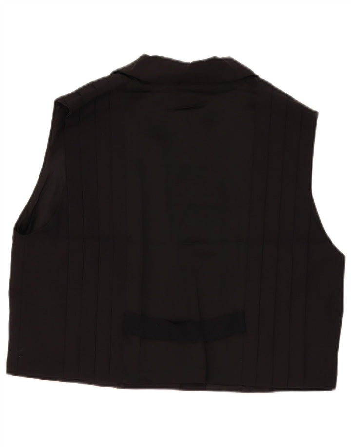 Zara Γυναικείο Γιλέκο UK 18 XL Μαύρη Βισκόζη