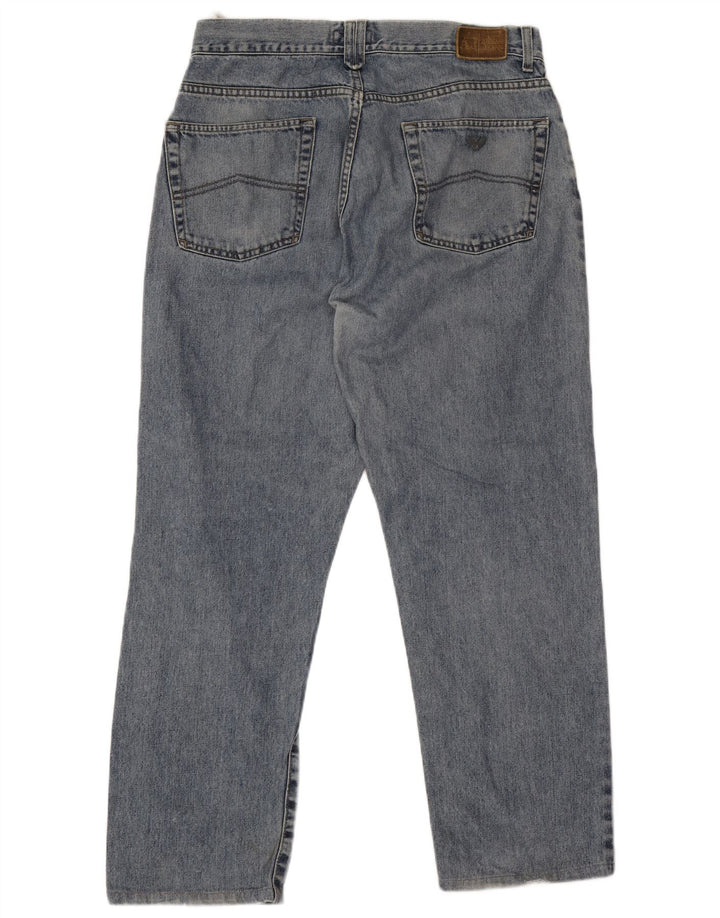 Armani Ανδρικό τζιν ίσιο W36 L29 Μπλε βαμβακερό