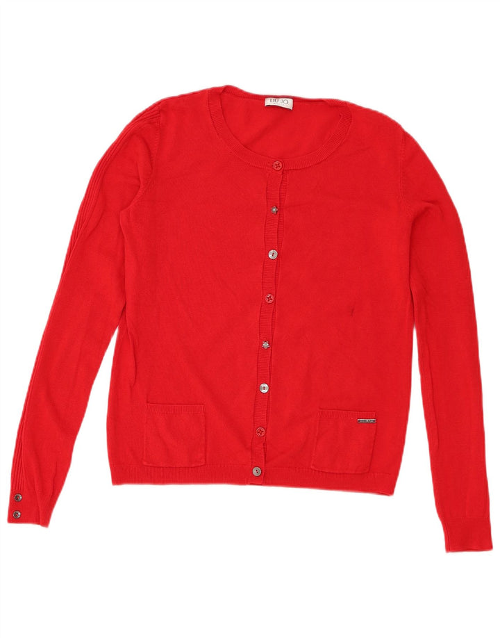 Liu Jo Γυναικεία Ζακέτα UK 8 Small Red