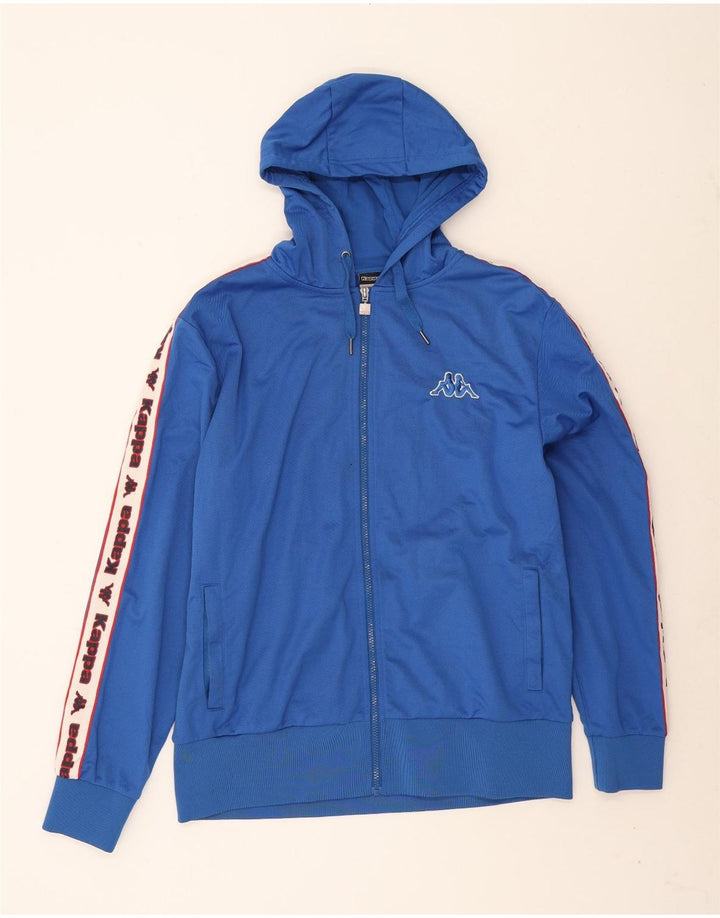 Ανδρική φόρμα γραφική Kappa Top Jacket XL Blue Colourblock Polyester