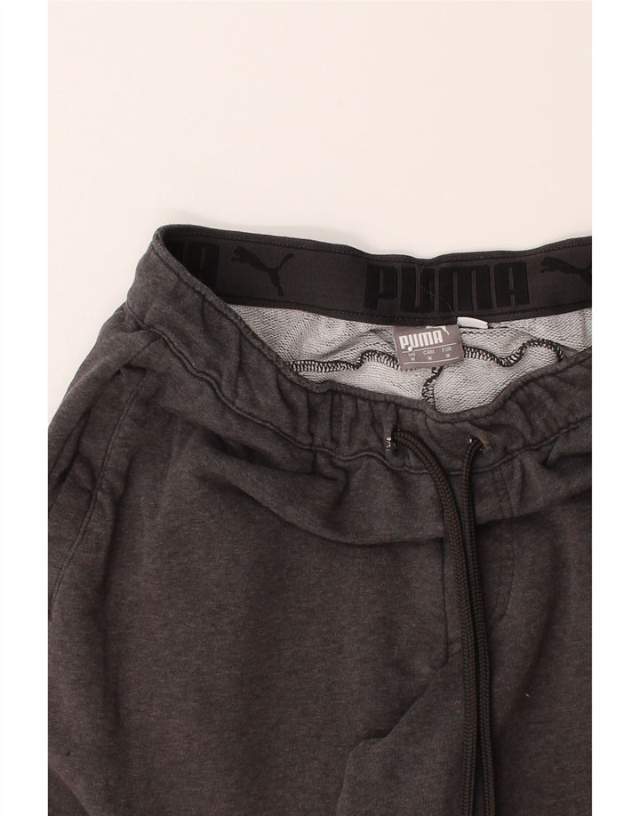 PUMA Womens Tracksuit Trousers Joggers UK 12 Medium Grey Cotton Vintage Puma and Second-Hand Puma from Messina Hembry 
