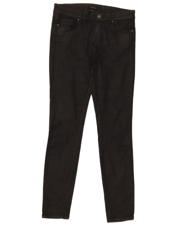 Massimo Dutti Γυναικείο Skinny Casual Παντελόνι EU 38 Small W28 L29 Μαύρο