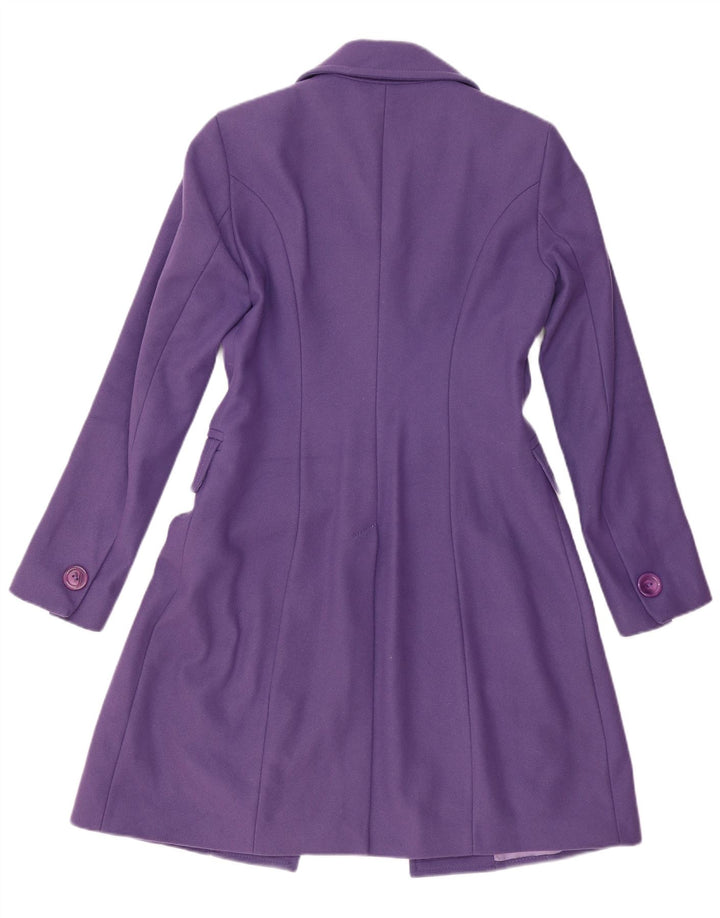 Benetton Γυναικείο σακάκι 3 κουμπιών Longline Blazer UK 12 Medium Purple