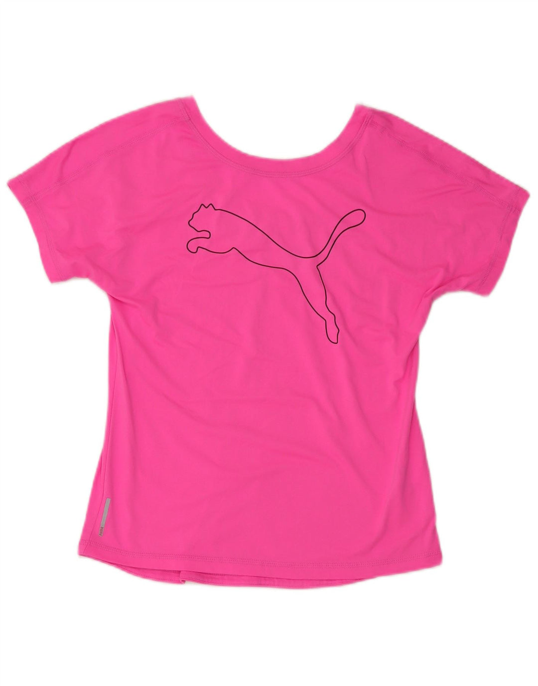 Γυναικείο γραφικό μπλουζάκι Puma Crop Top 10 Small Pink Polyester