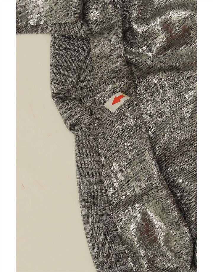 Zara Γυναικεία Αμάνικη Μπλούζα Τοπ UK 14 Medium Grey