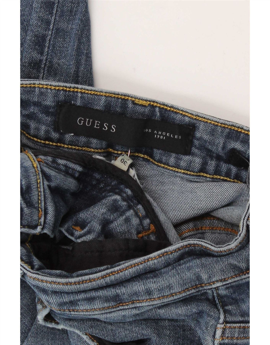 Ανδρικό Skinny Jeans Guess W30 L30 Blue