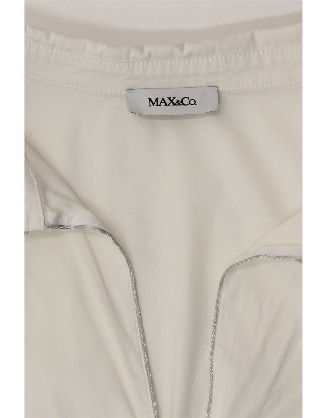Max & Co. Γυναικείο πουλόβερ πουκάμισο UK 12 Medium White