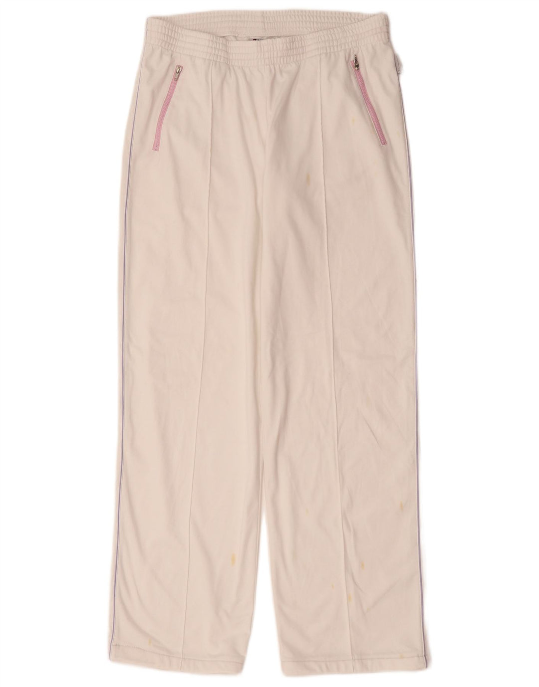 Champion γυναικεία αθλητική φόρμα παντελόνια UK 14 Large White Polyester