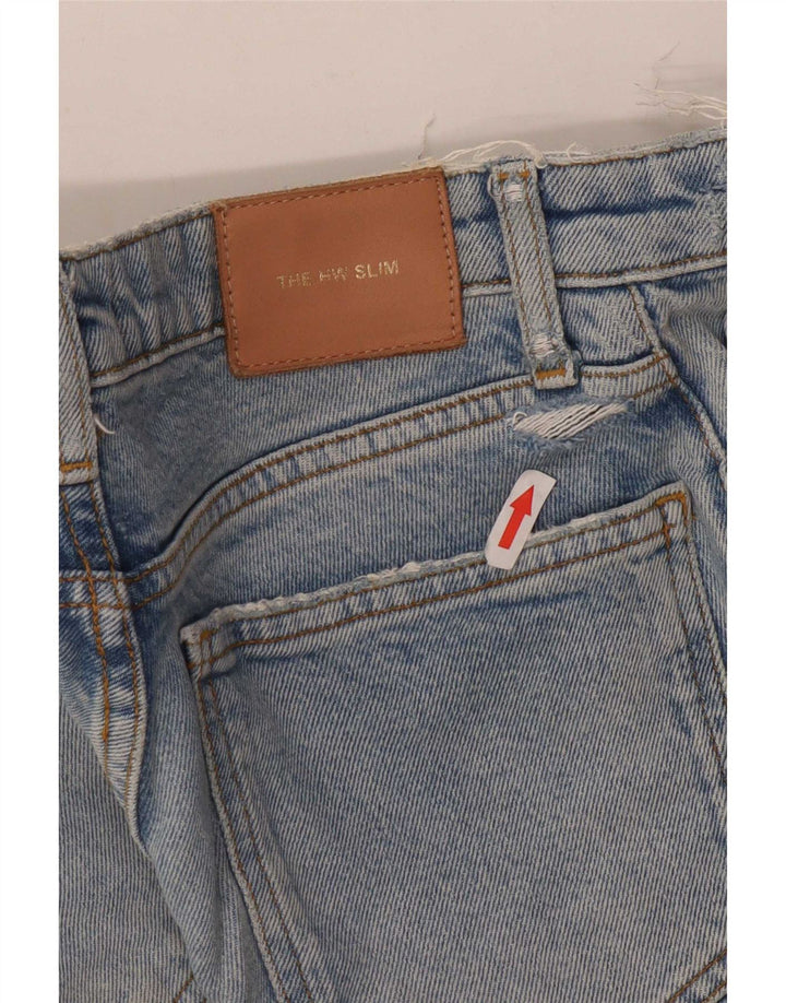 Zara Γυναικείο Slim Jeans EU 34 2XS W24 L26 Blue