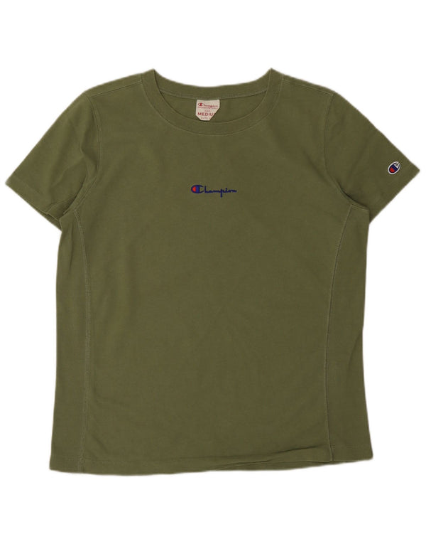 Ανδρικό T-Shirt Champion Top Μεσαίο πράσινο βαμβακερό Sports