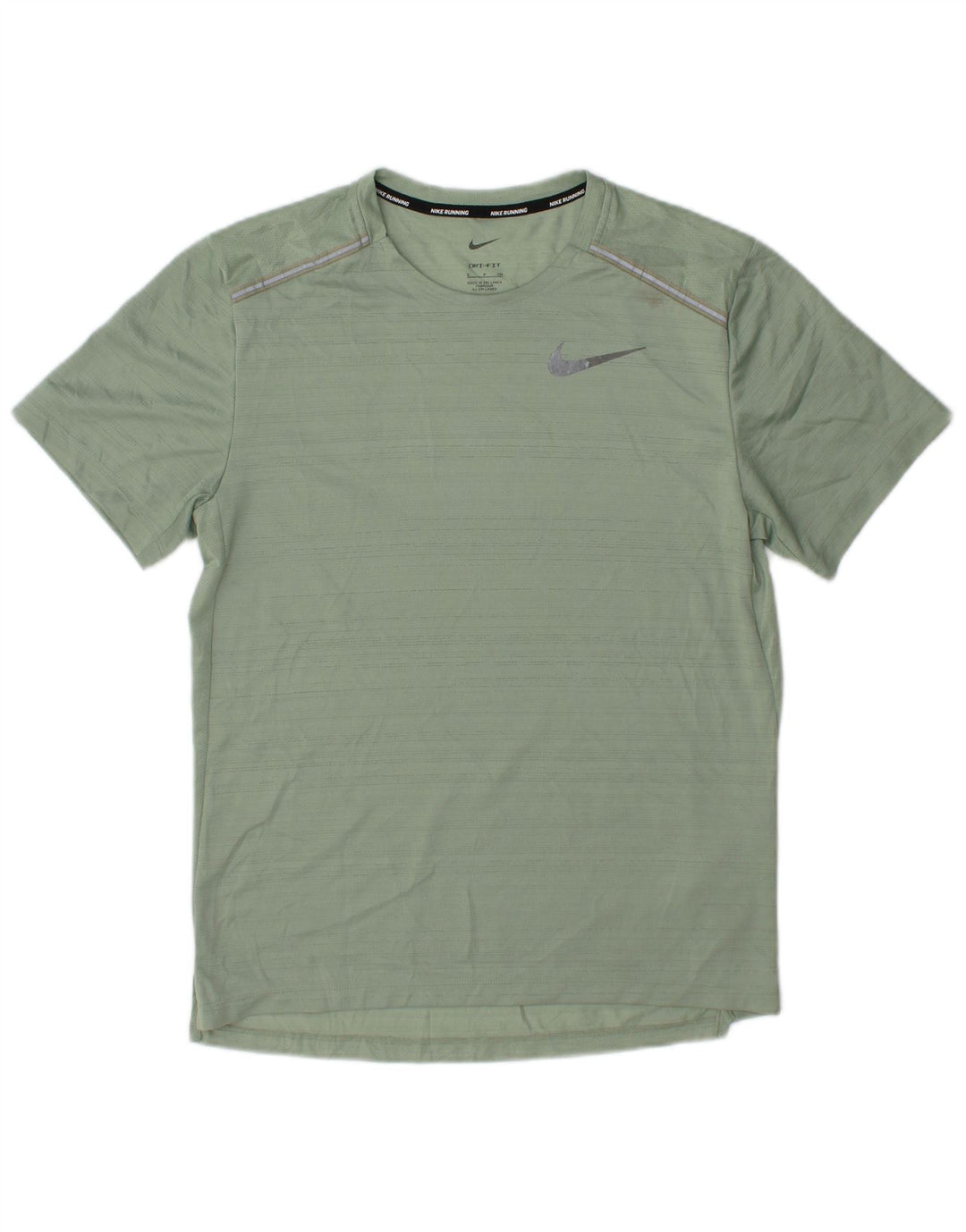 Ανδρικό μπλουζάκι Nike Dri Fit T-shirt με μικρό πράσινο πολυεστέρα