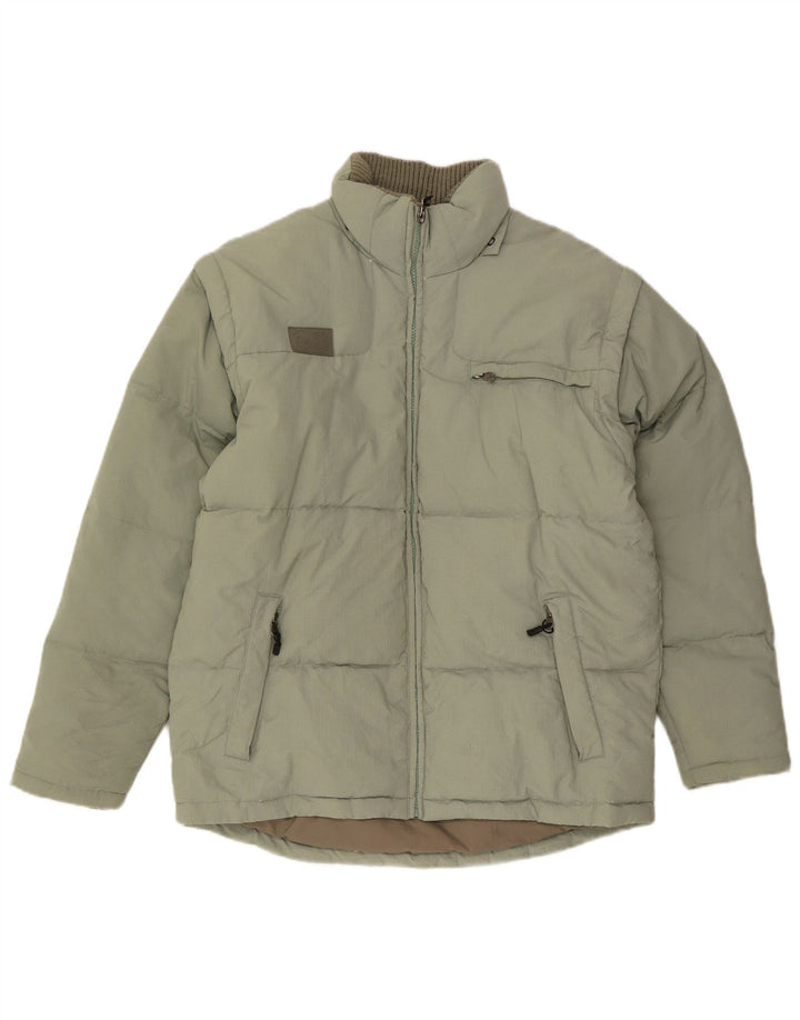 Fila Ανδρικό μπουφάν με επένδυση UK 36 Small Khaki Polyamide