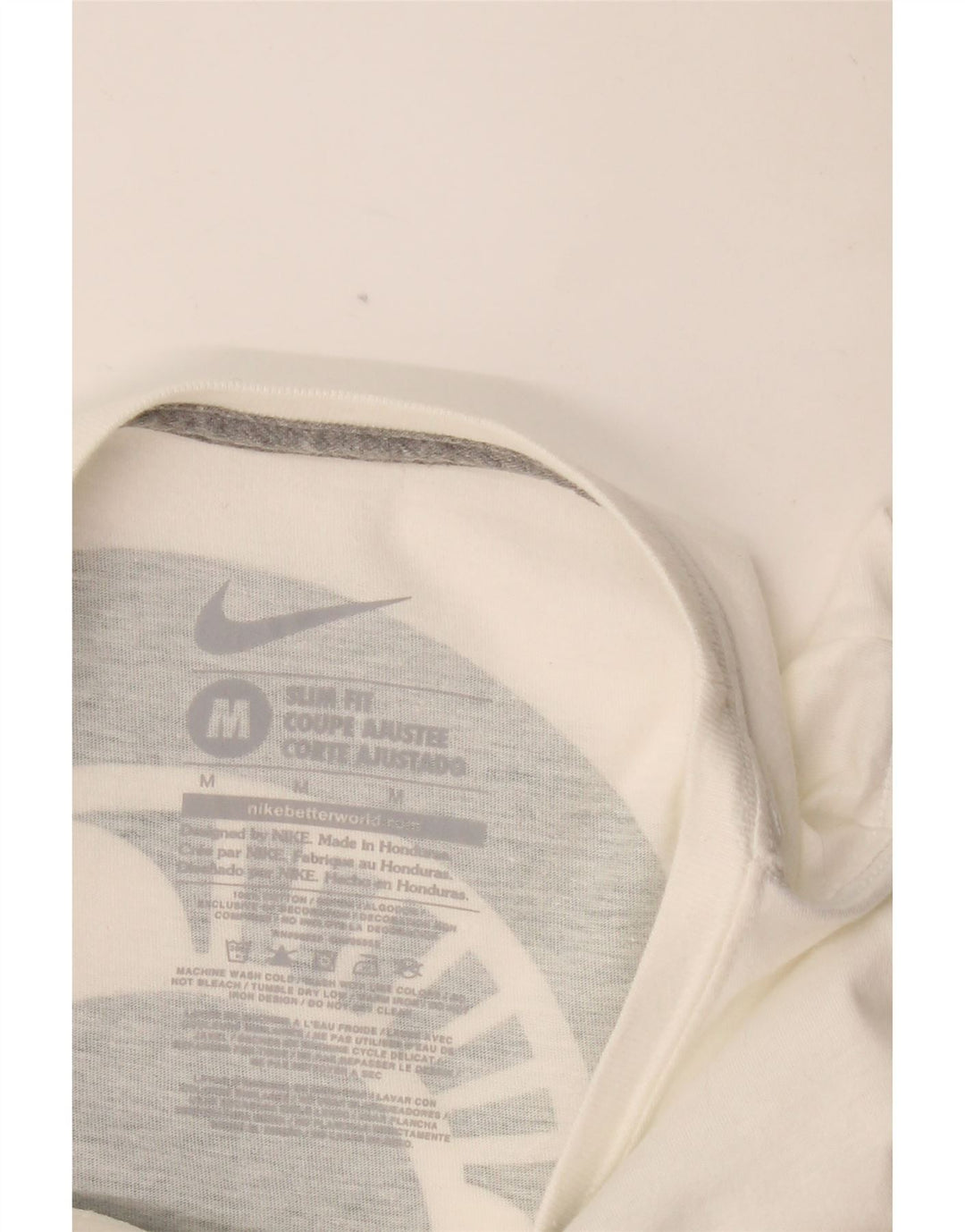 Γυναικείο γραφικό μπλουζάκι NIKE Michigan State UK 12 Medium Off White