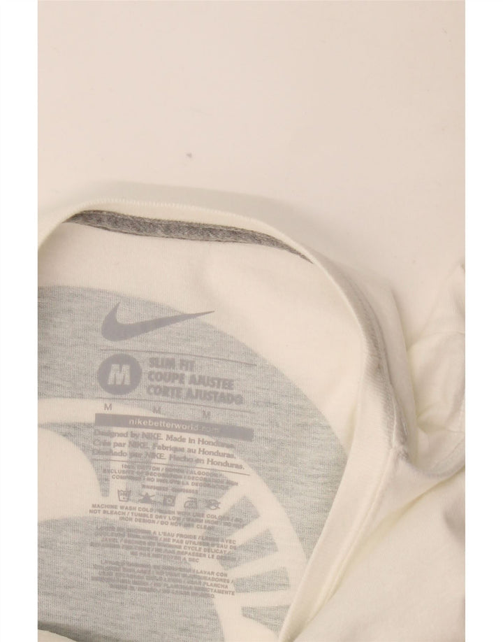 Γυναικείο γραφικό μπλουζάκι NIKE Michigan State UK 12 Medium Off White