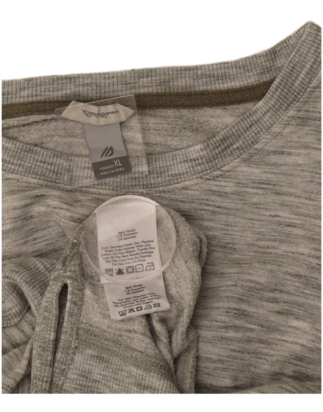 EDDIE BAUER Γυναικεία φούτερ Jumper UK 18 XL Grey Flecked Modal