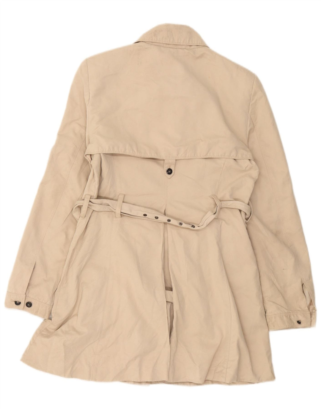 Zara Γυναικεία καμπαρντίνα UK 12 Medium Beige Polyester