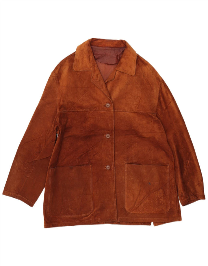 CONBIPEL Γυναικείο Suede Jacket IT 46 Large Brown Δερμάτινο