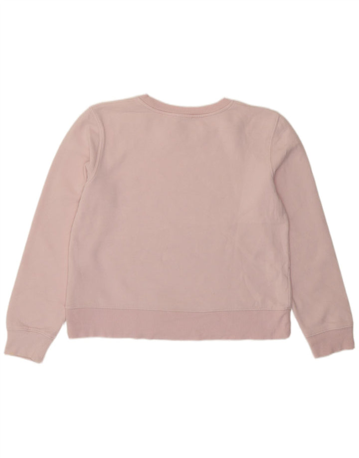 Zara Γυναικείο Φούτερ Jumper UK 12 Ροζ Βαμβακερό