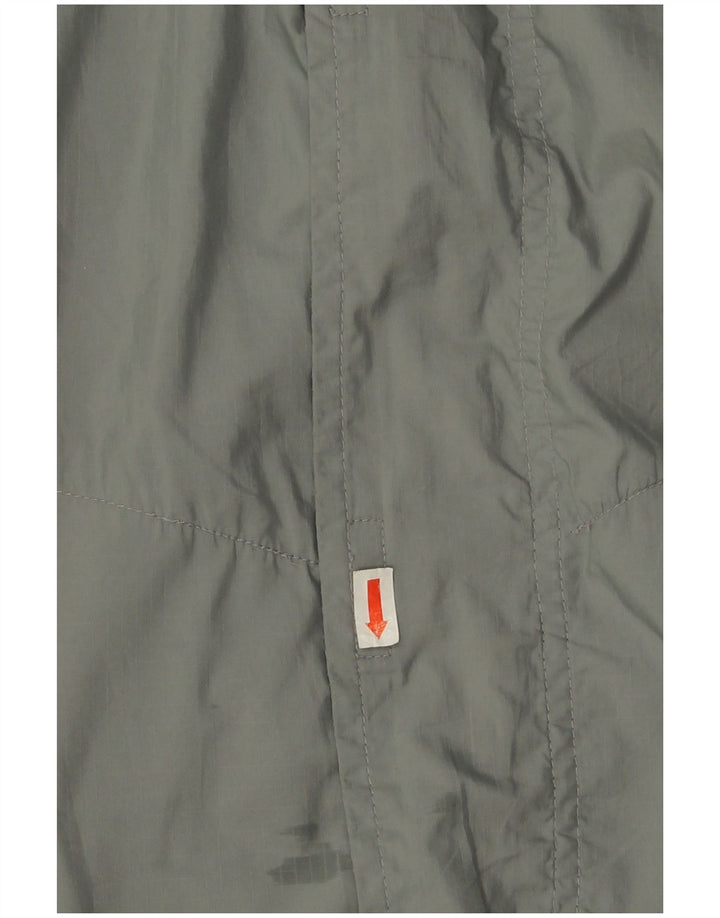 Adidas Ανδρικό μπουφάν βροχής UK 40 Large Grey Colourblock Polyester