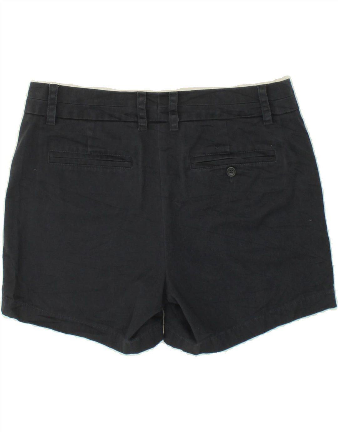 J. CREW Womens Chino Shorts US 6 Medium W32 Navy Blue Cotton Vintage J. Crew and Second-Hand J. Crew from Messina Hembry 