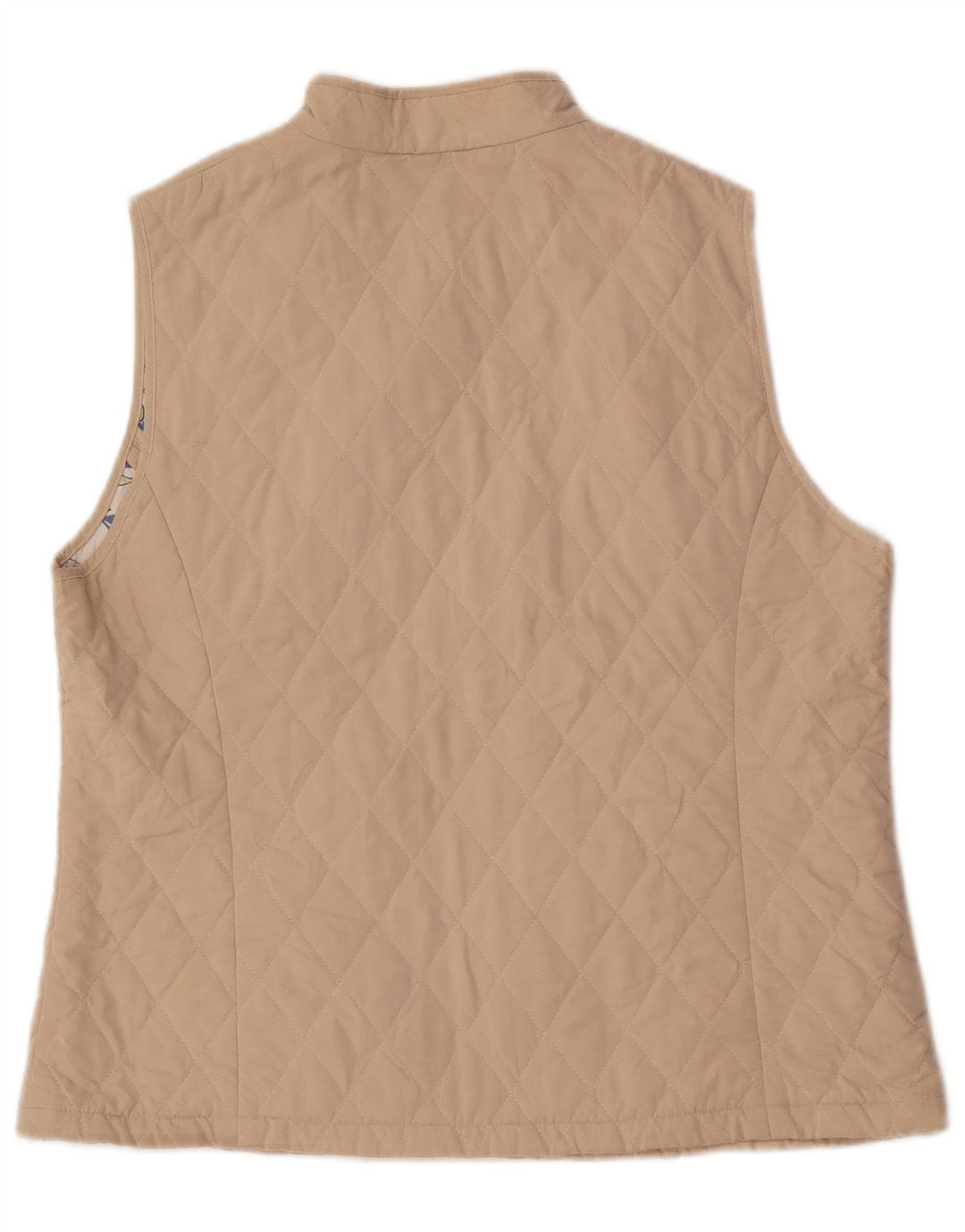 Marks & Spencer Γυναικεία Καπιτονέ Gilet UK 16 Large Beige