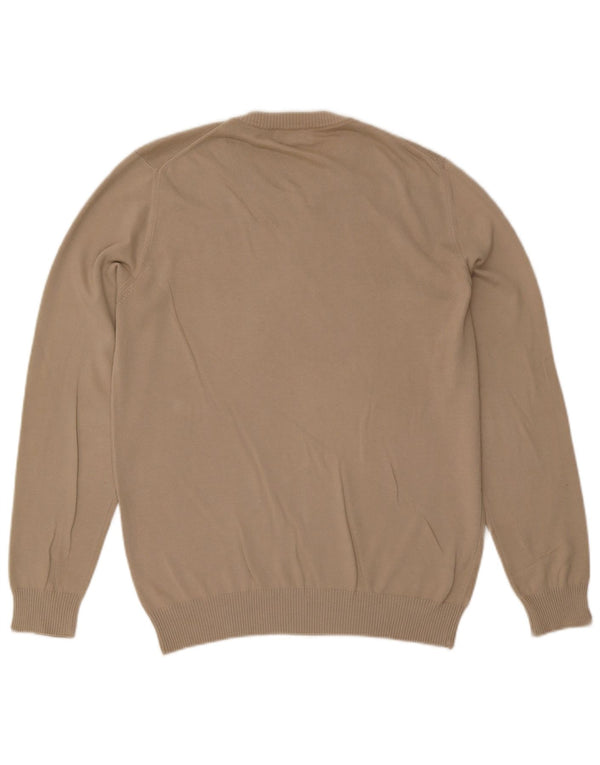 Ανδρικό πουλόβερ Brooksfield Crew Neck Jumper Medium Beige