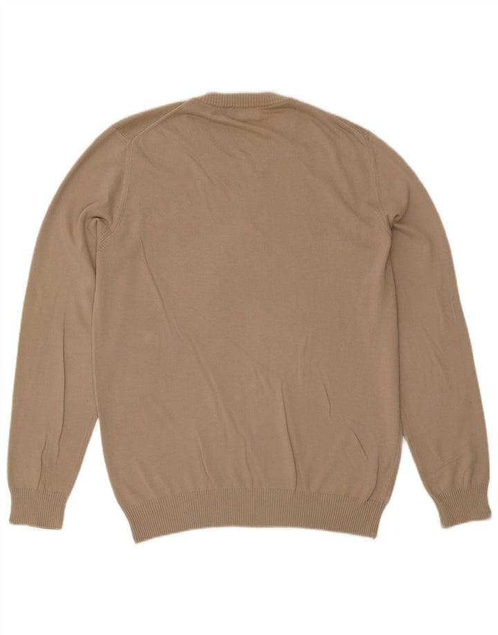 Ανδρικό πουλόβερ Brooksfield Crew Neck Jumper Medium Beige